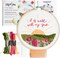 Elly & Grace “It Is Well” Christian Embroidery Kit – Beginner-Friendly Hoop Kit with Needles & Thread, Full DIY Craft for Adults